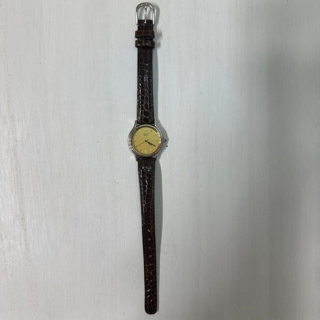 SEIKO CREDOR セイコー クレドール 18KT+ST.STEEL