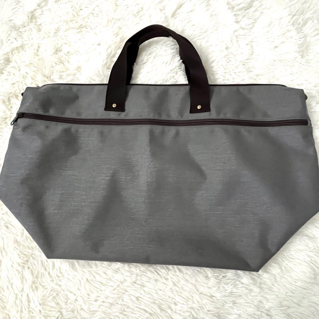 希少☆限定　HerveChapelier☆トラベル　ボストン　裏ロゴ　グレー