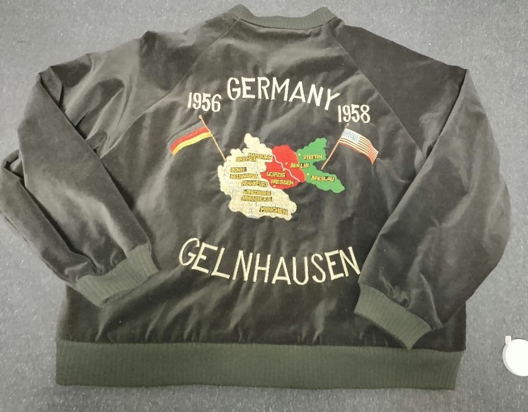 ジャケット・アウター THRIFTY LOOK SOUVENIR GERMANY JACKET