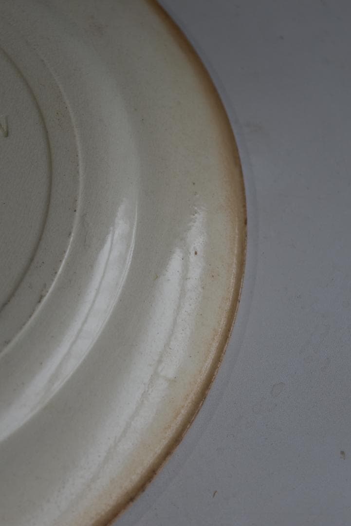 美品2枚組　パリ・オペラ窯　平皿　フランスアンティーク