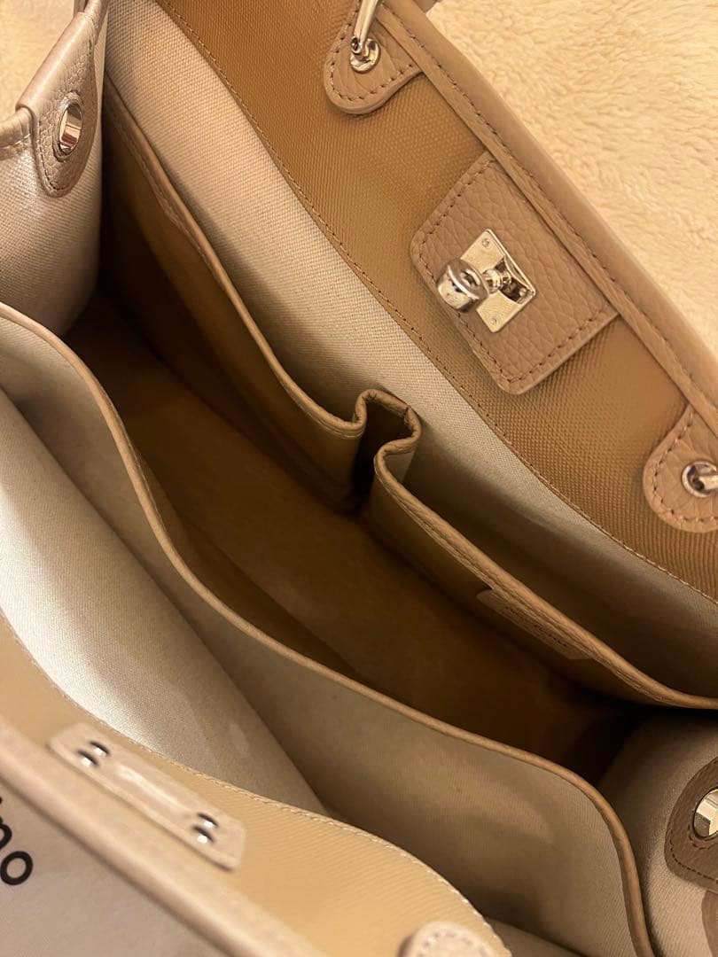 ミチノパリ　サンジェルマンバッグ　ベージュ