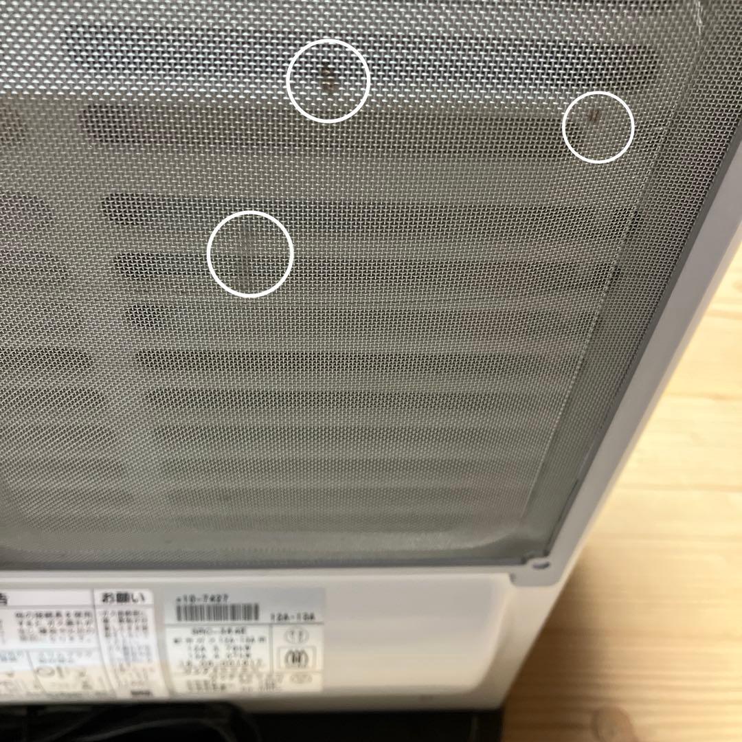 ガスファンヒーター　SGF-406AR　都市ガス　西部ガス　リンナイ　ホース5m