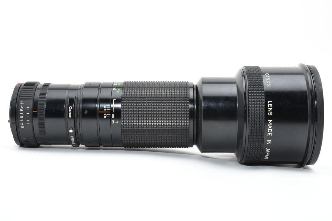 【Y2110】 Canon NEW FD 400 4.5 単焦点レンズ キャノン