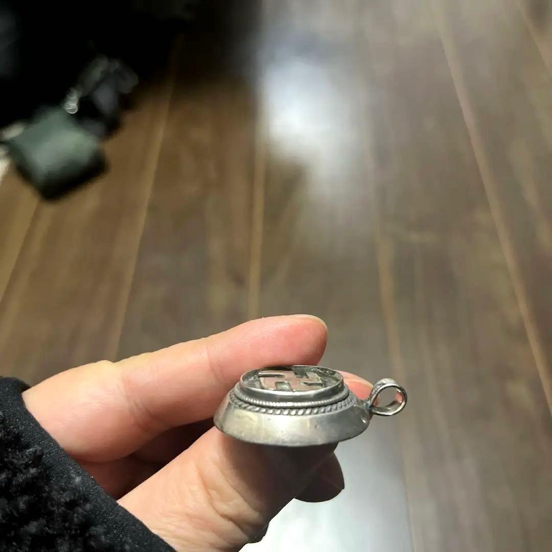 【レア】 1点物　スワスティカ　ネックレストップ