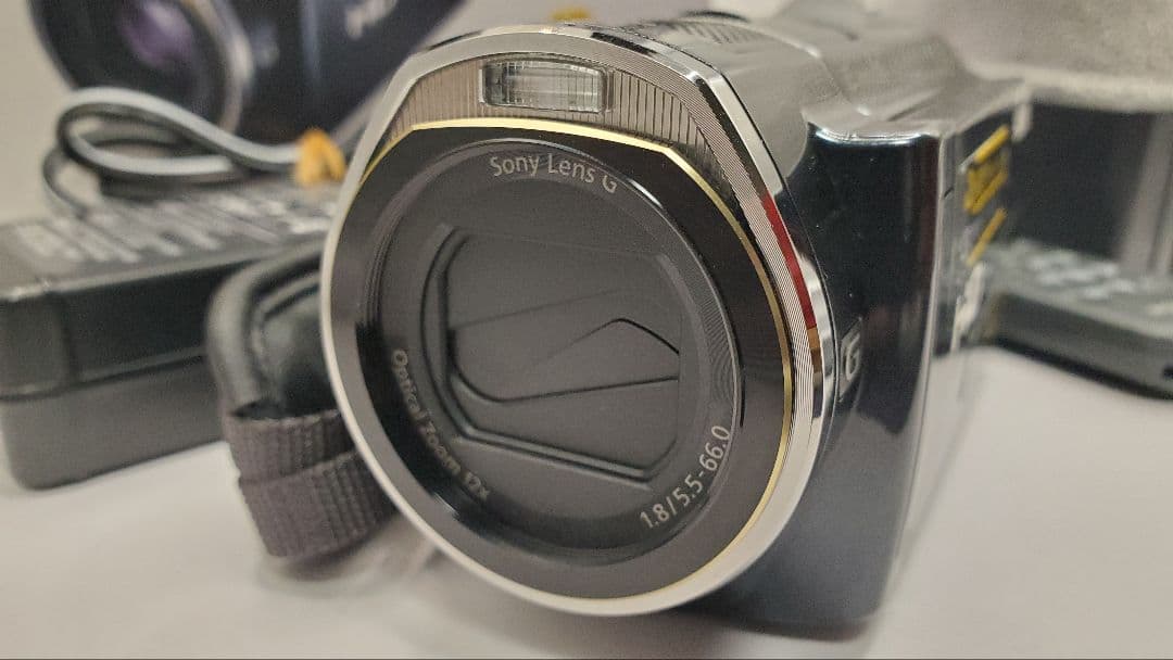 SONY HDR-CX520 ビデオカメラ バッテリー2個 付属品完備 美品