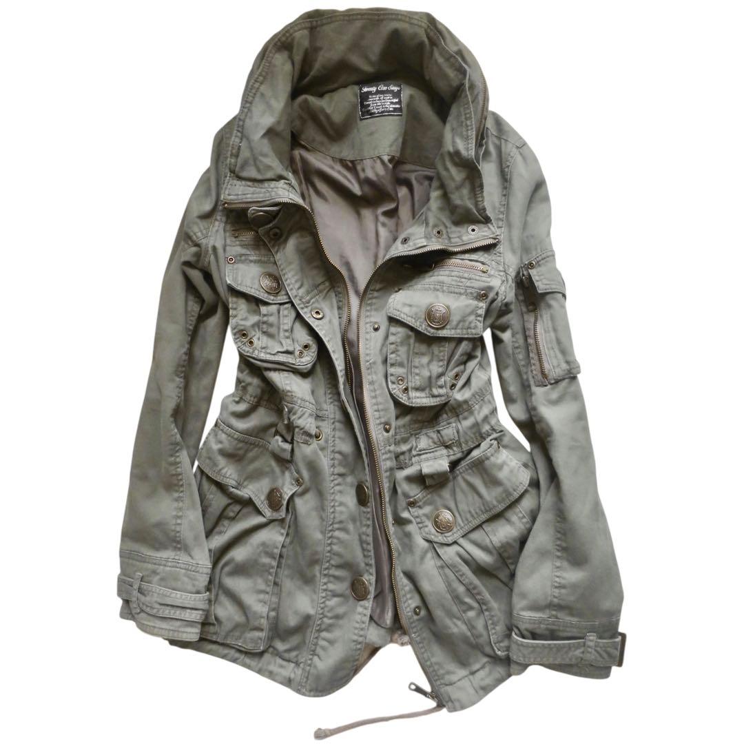 ジャケット・アウター archive military jacket 00s gimmick y2k