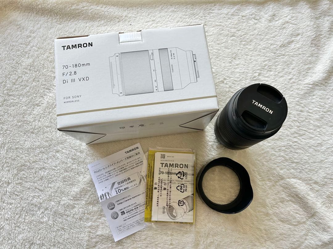 【お値下げ】TAMRON 70-180 f2.8 ズームレンズ 望遠 タムロン