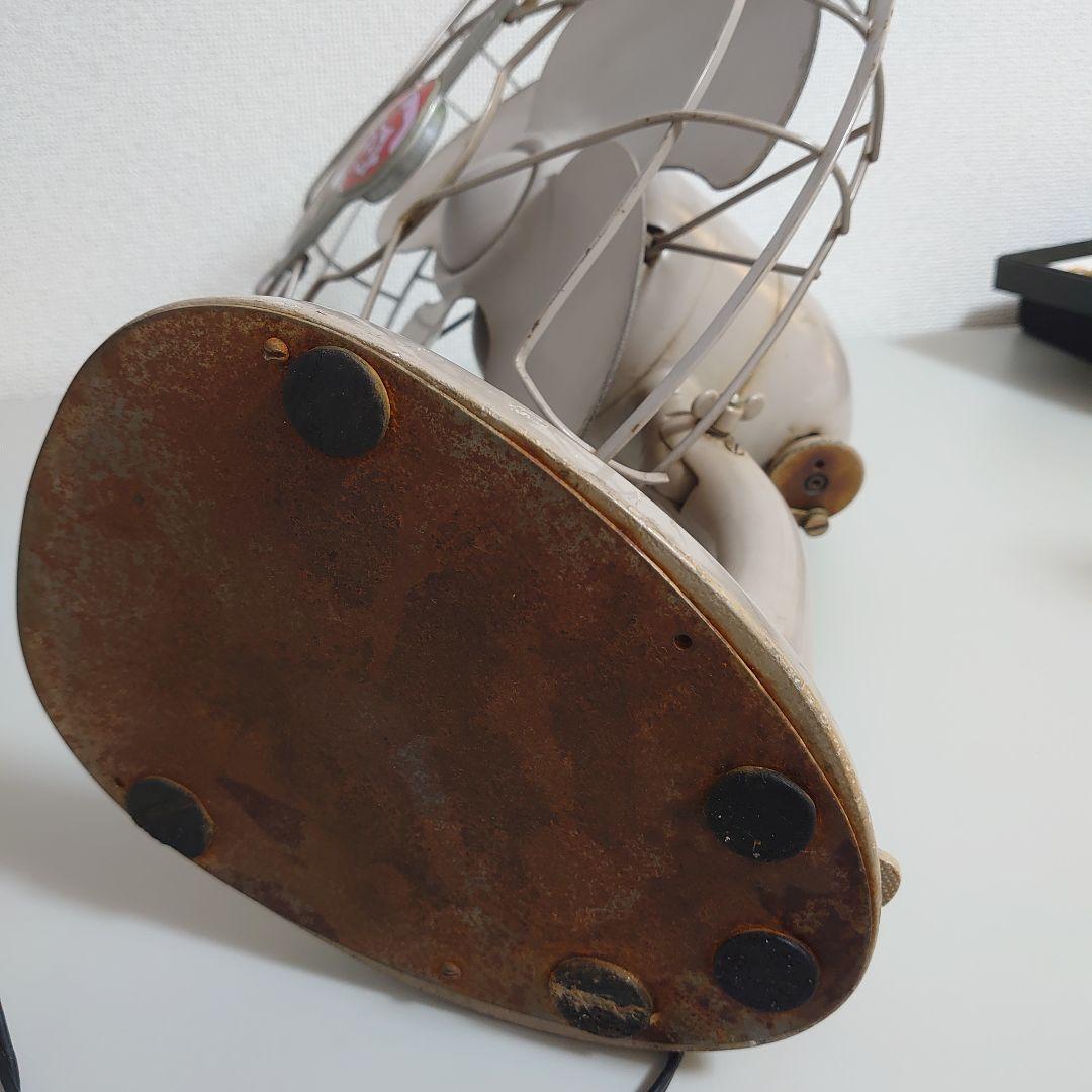 【アンティーク】東芝 4枚羽 金属製　扇風機 エレクトリックファン