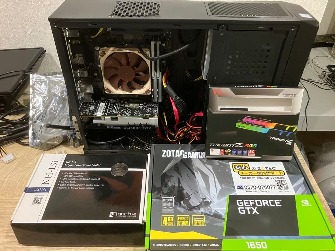 自作スリム　i9 9900 GTX1650 Wi-Fi　Win11 ゲーミング