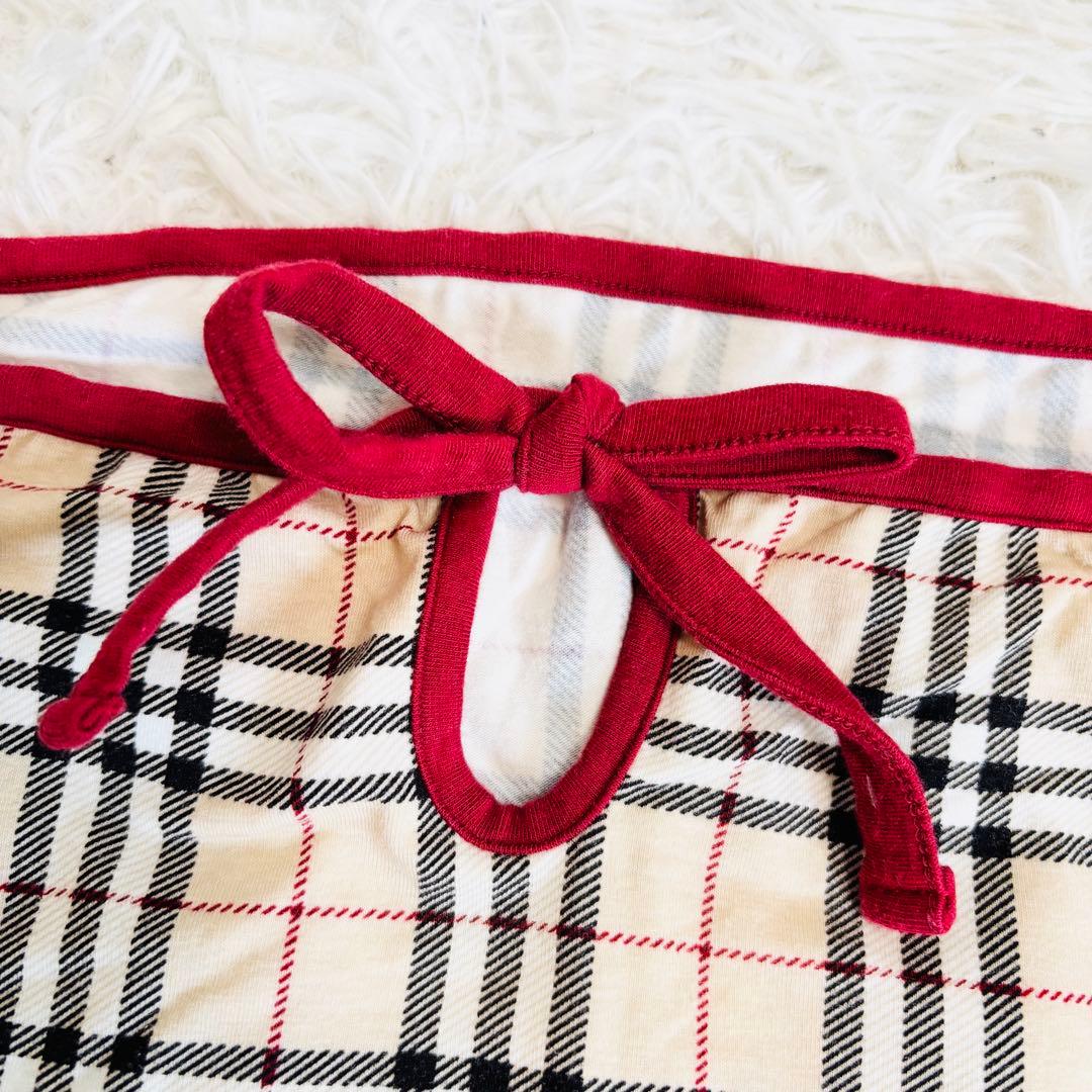 バーバリーブルーレーベル ノバチェック ベアトップ　チューブトップ キャミソール