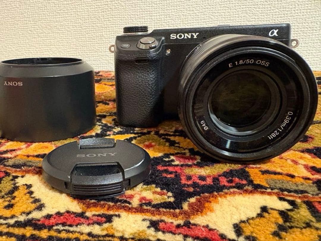 【大幅値下げ】ソニー NEX-6 ミラーレス一眼　レンズ付[SEL50F18]