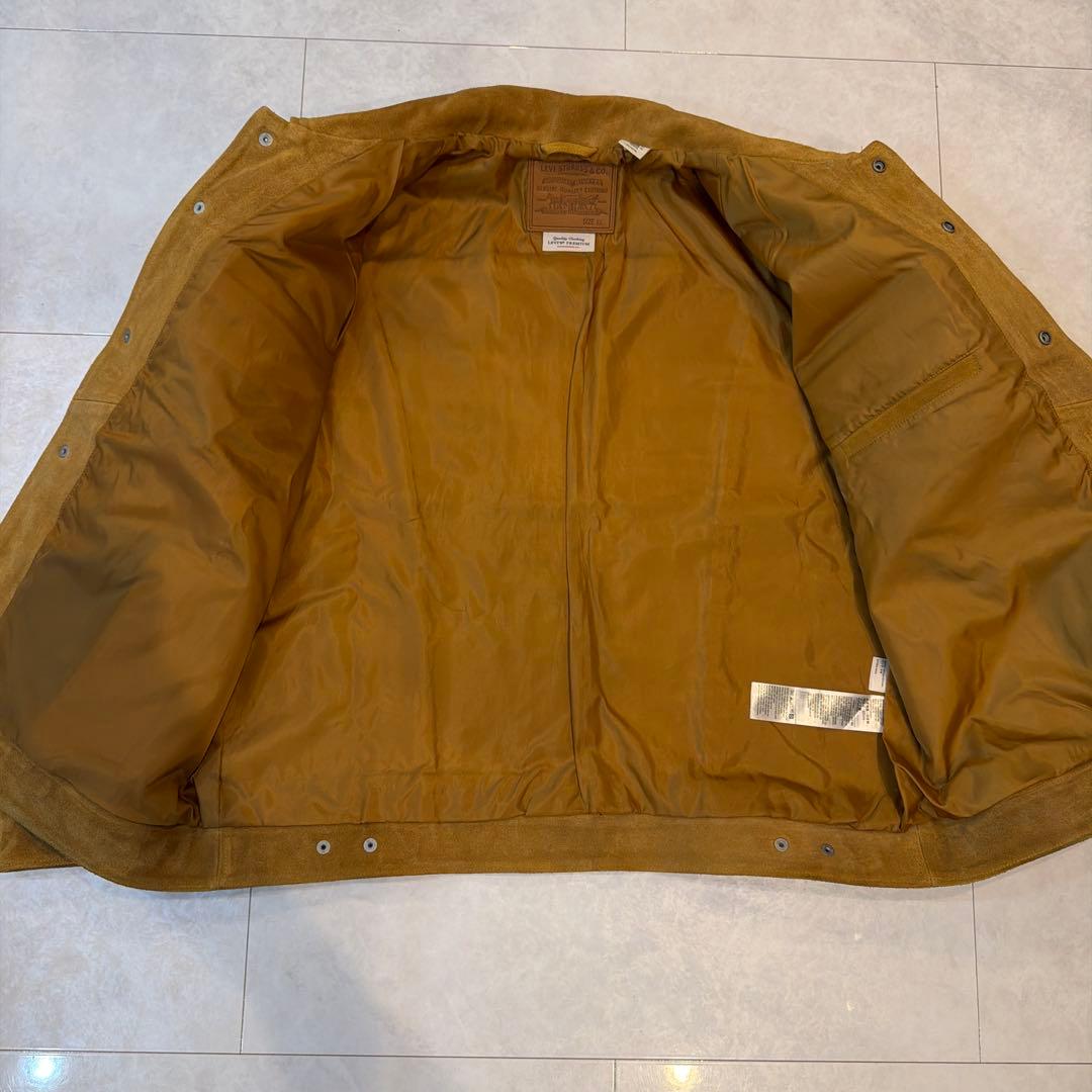 levi's スウェードトラッカージャケット