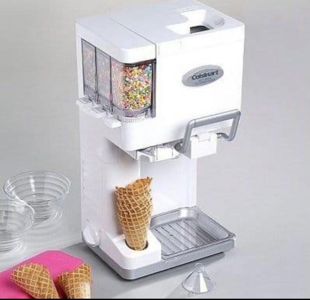【USED】オシャレ❤️Cuisinart❤️ソフトクリームメーカー❤️ICE-45