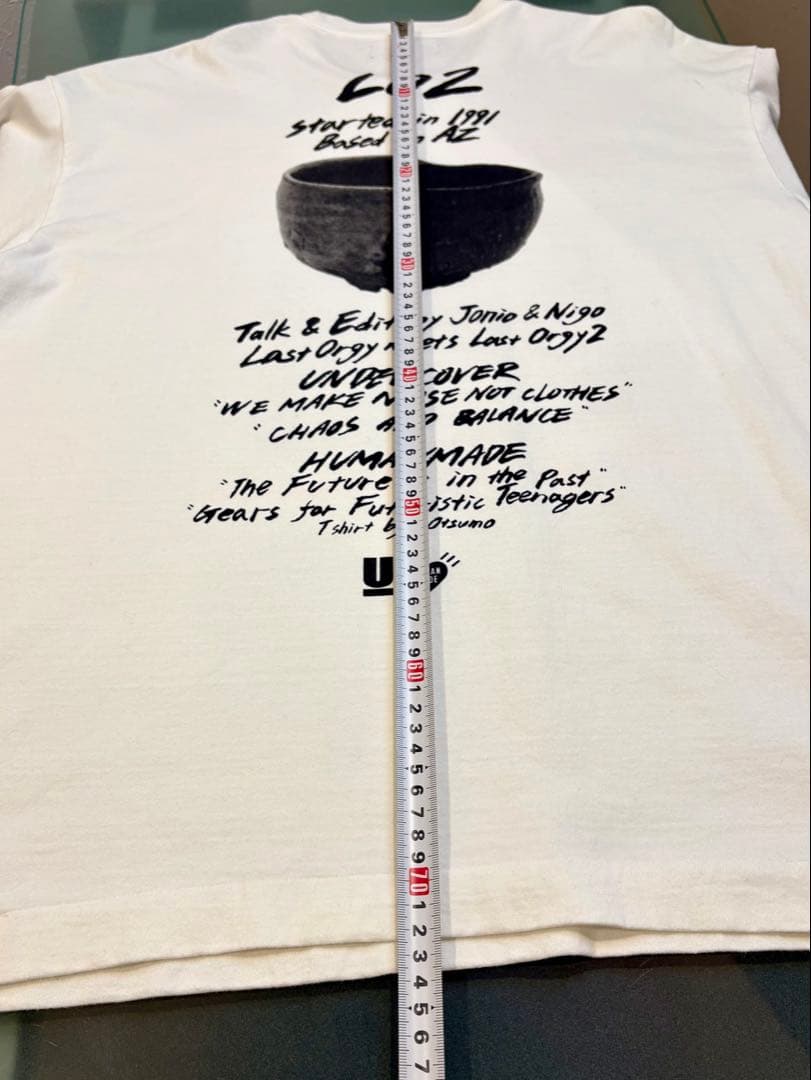 希少UNDERCOVER×HUMAN MADE コラボ長袖シャツ XLサイズ