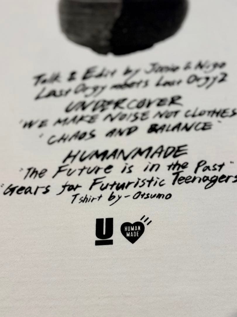 希少UNDERCOVER×HUMAN MADE コラボ長袖シャツ XLサイズ