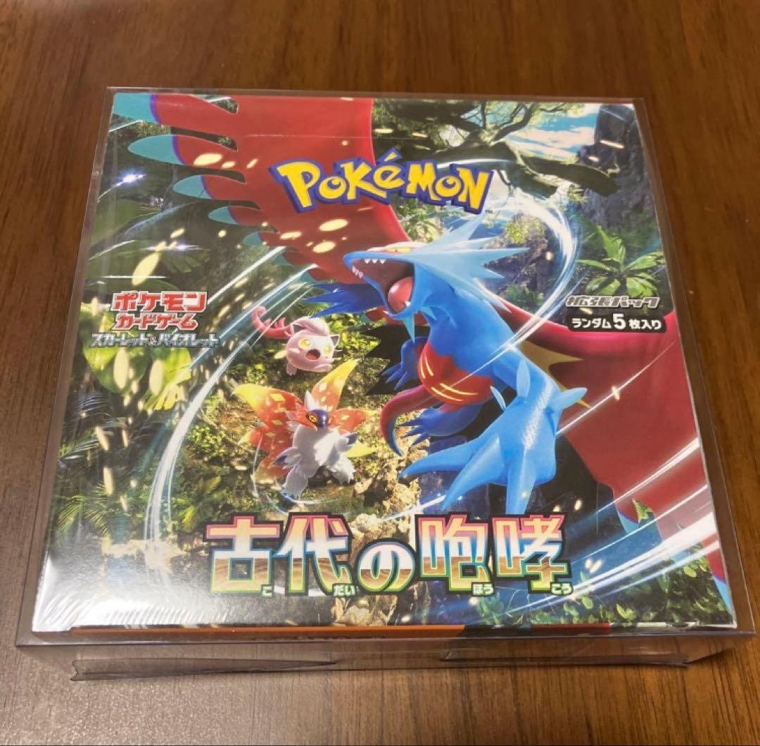 【新品未開封 シュリンク付き】ポケモンカード 古代の咆哮1BOX