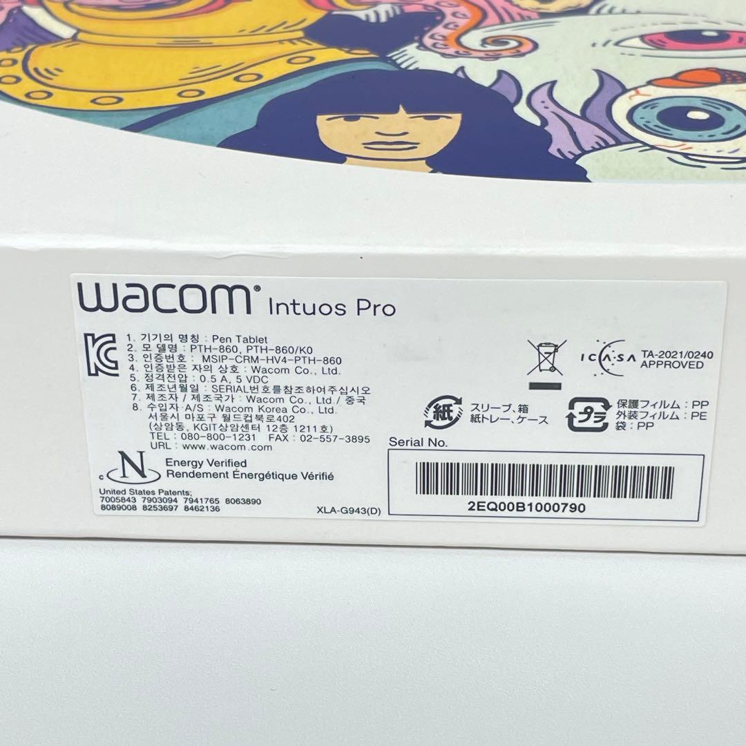 Wacom プロフェッショナルペンタブレットIntuos Pro Lサイズ