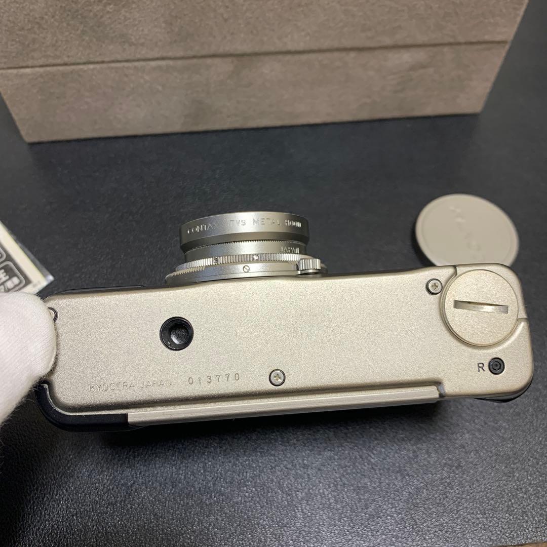コンタックスCONTAX TVSフィルムカメラ通電確認済　 現状品　動作未確認