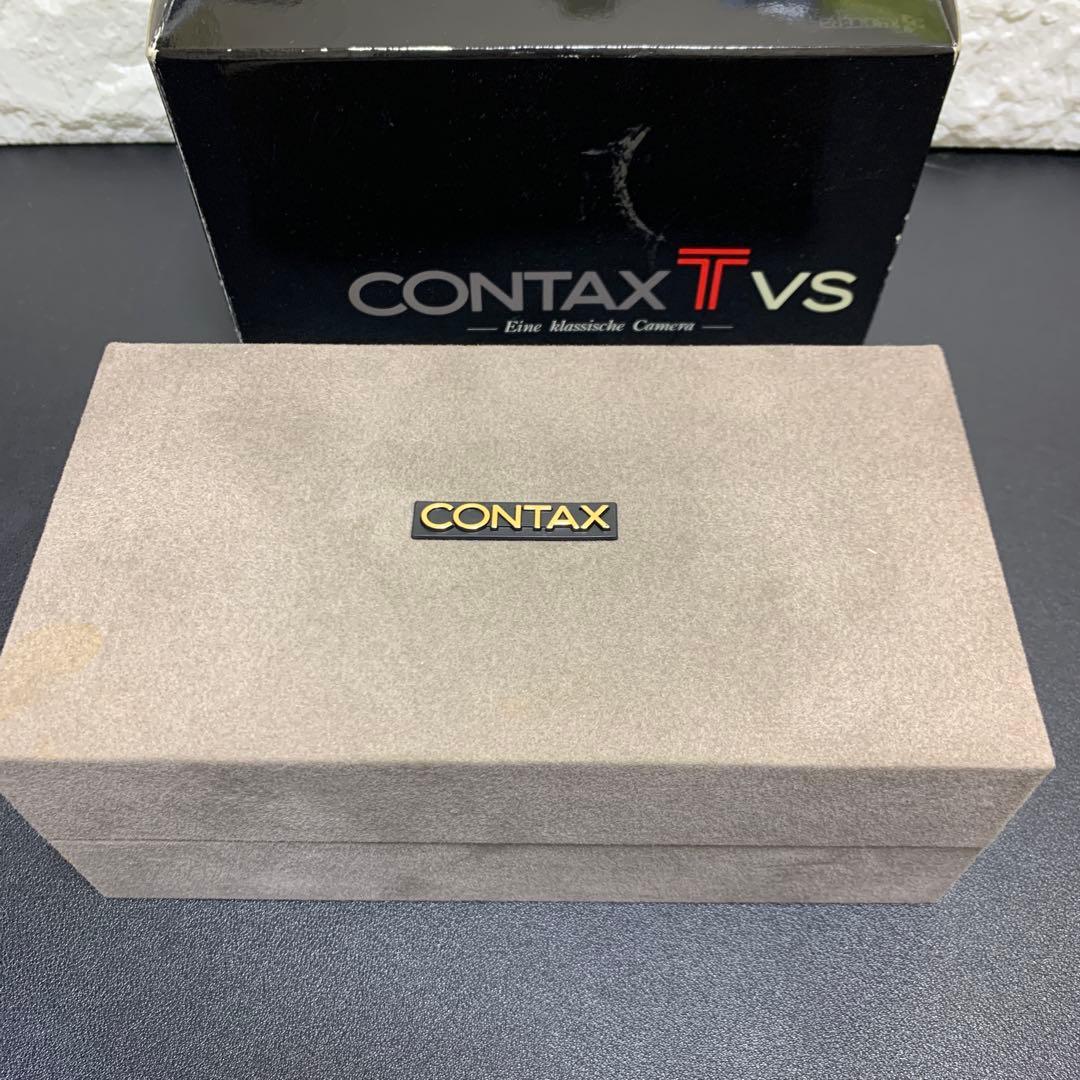 コンタックスCONTAX TVSフィルムカメラ通電確認済　 現状品　動作未確認