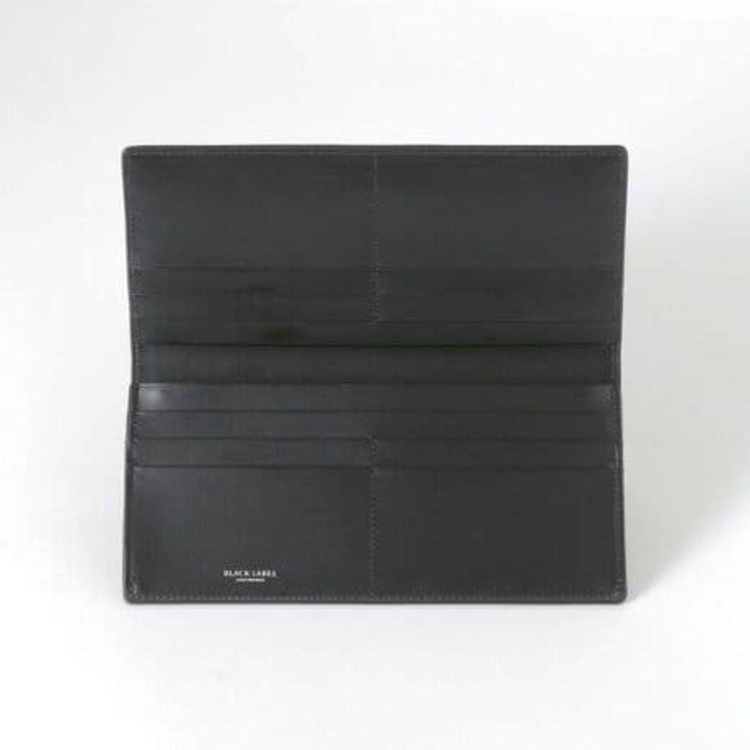 ブラックレーベル・クレストブリッジ◇ エンボスチェックロングウォレット