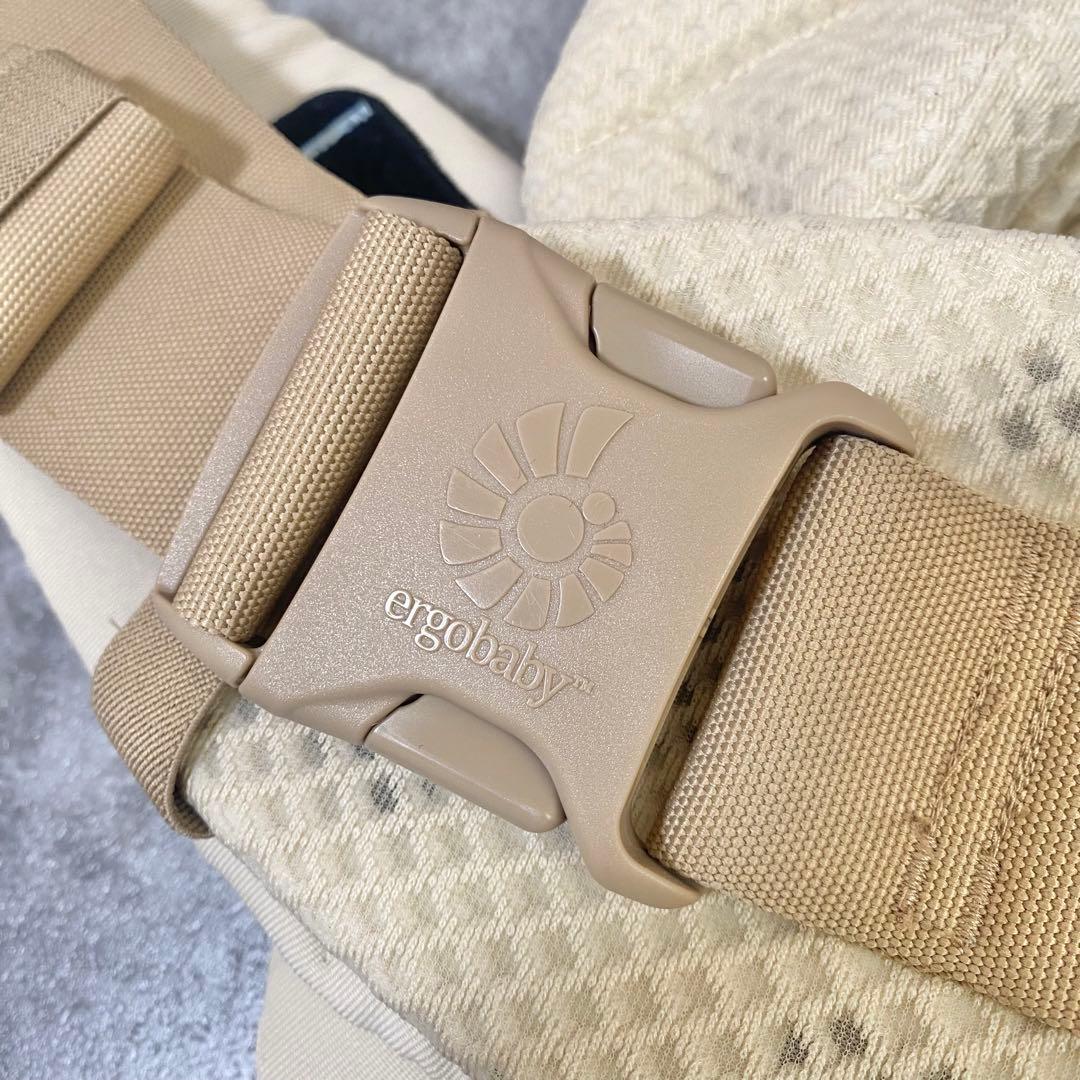 【美品】エルゴ ergo オムニブリーズ 抱っこ紐 ナチュラルベージュ