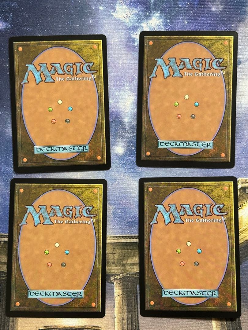 MTG 地底街の下水道　ボーダーレス　foil 4枚　日本語版