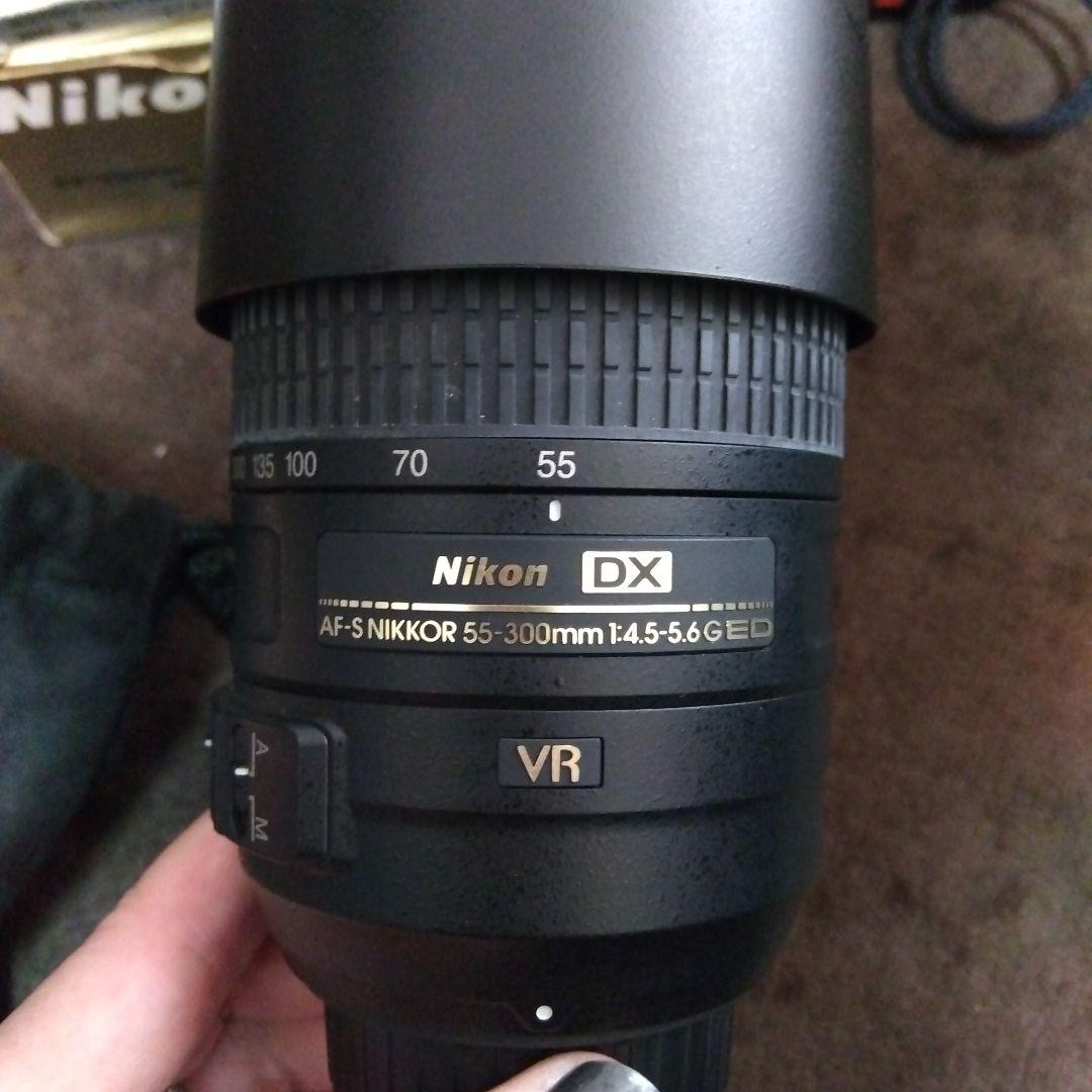 Nikon AF-S NIKKOR 55-300mm VR レンズ