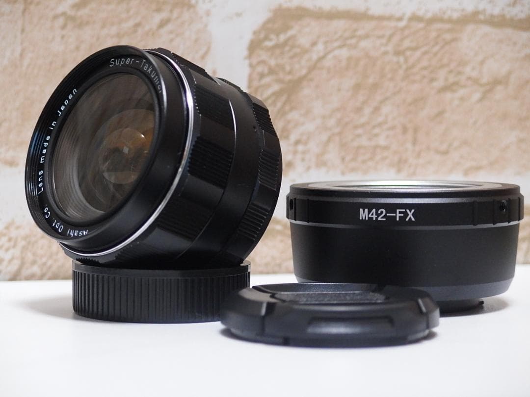 Super Takumar 28mm F3.5 Fuji X マウントセット