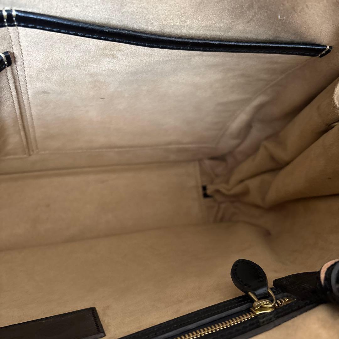 GANZO ブライドルレザー　ブリーフケース