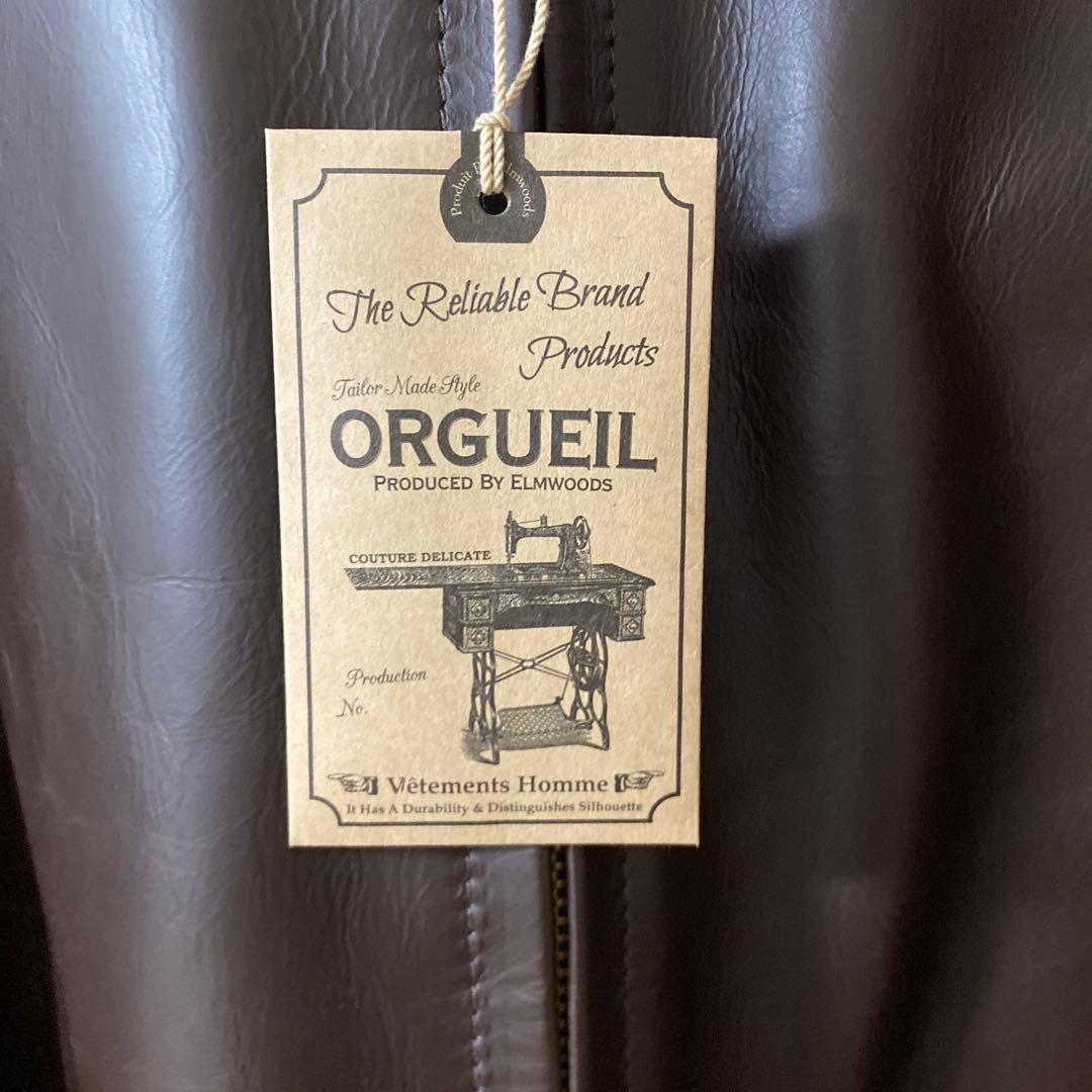ORGUEIL Cossack Jacket ブラウン（ホースハイド）
