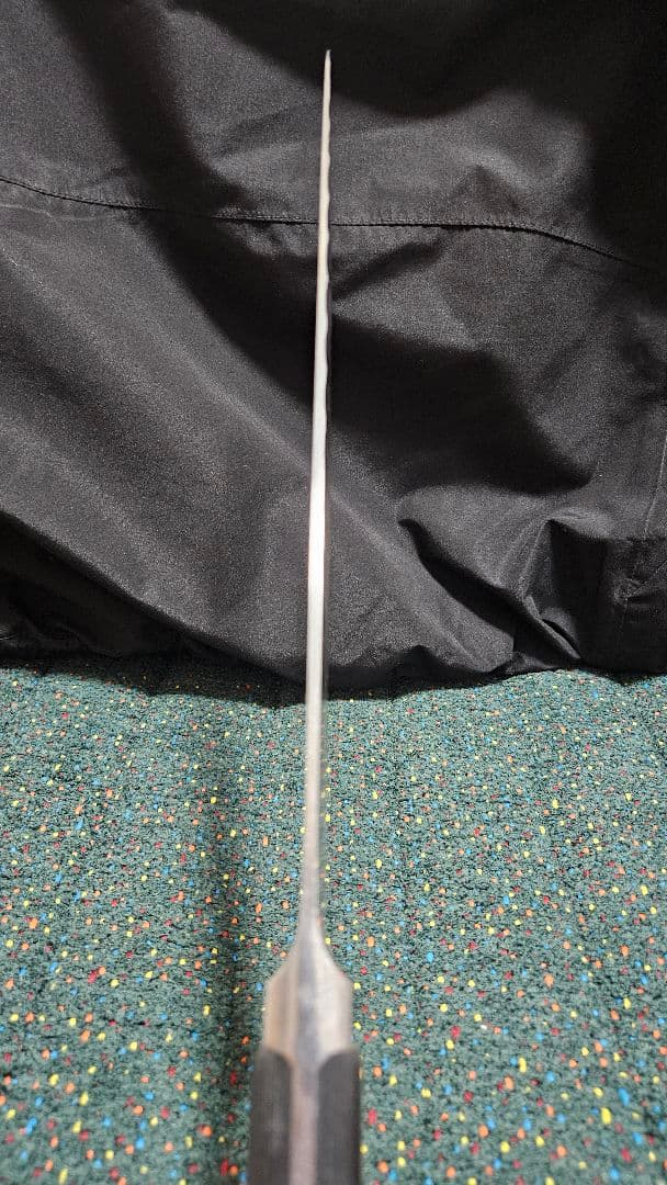 い*あ様 中古Karamit 約23cm波刃包丁、グレステン約27cm波刃包丁セ