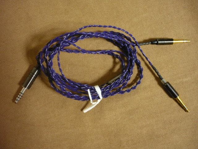 eイヤホン・ラボ Iolite DualMini-4.4mm 160cm