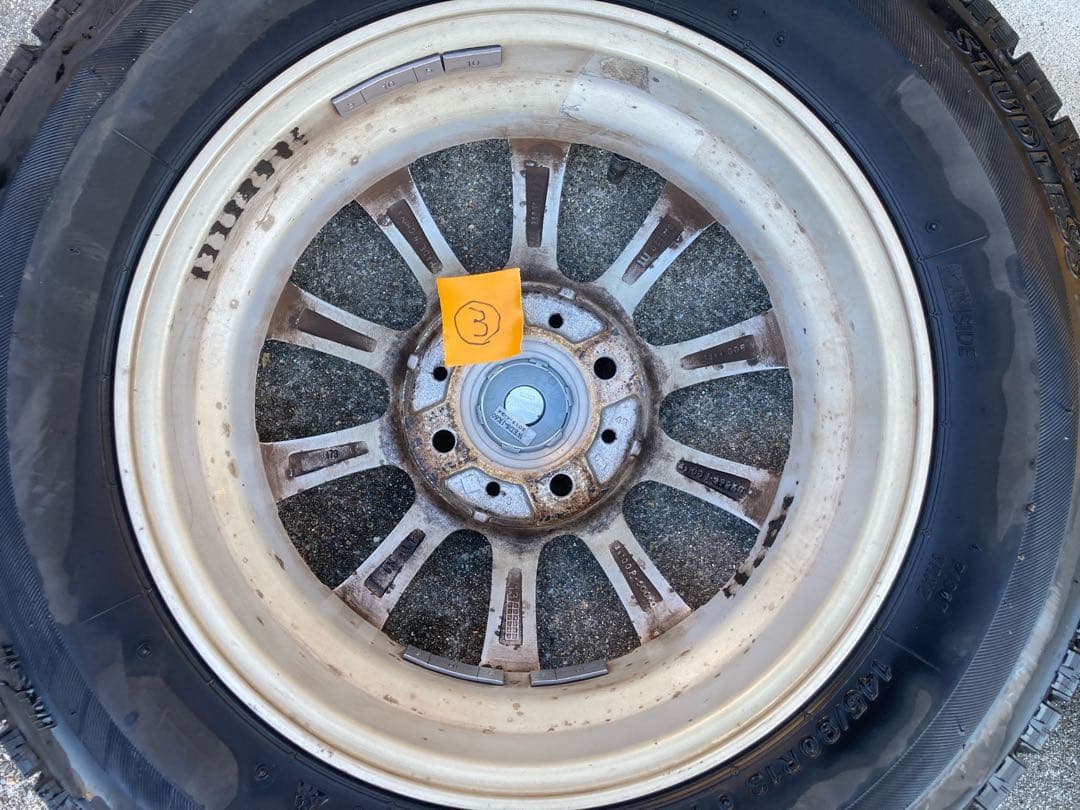 18年製 145/80R13 ブリヂストン ブリザック VRXスタッドレスタイヤ