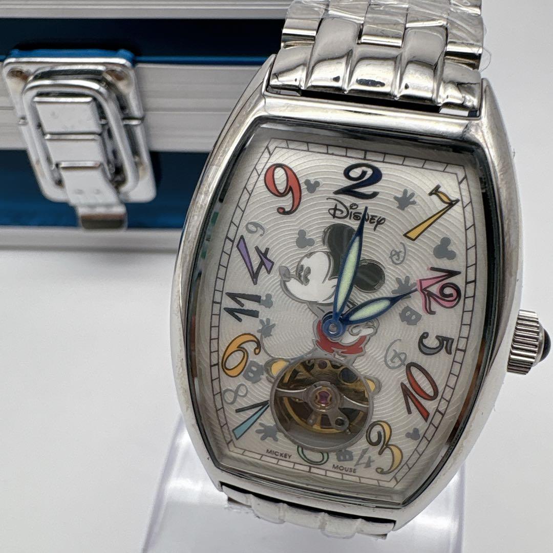 限定品Disneyミッキー生誕77周年記念手巻時計　ファンタジーアワー