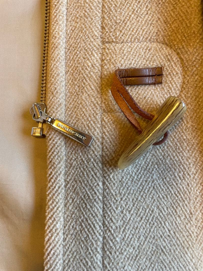 【極美品】BURBERRY LONDON バーバリーハニーベージュダッフルコート