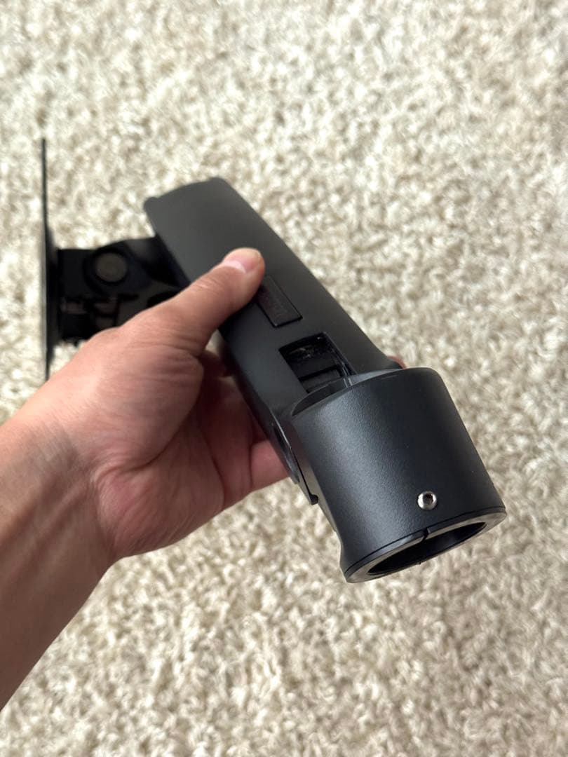 エルゴトロン　モニターアームデスクマウント　マットブラック