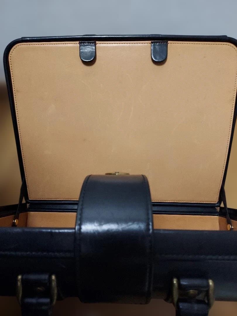 大峽 大峡製鞄 オーバーナイトケース ブラック 三陽山長別注 ビジネスバッグ