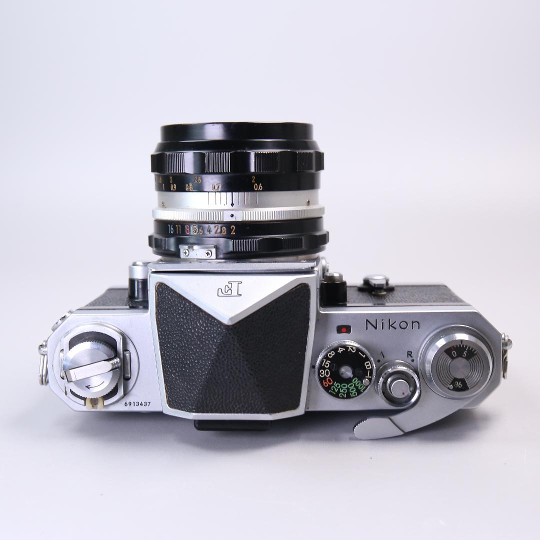 ☆完全動作＆良品☆Nikon F アイレベル　50mm F2 ＃529