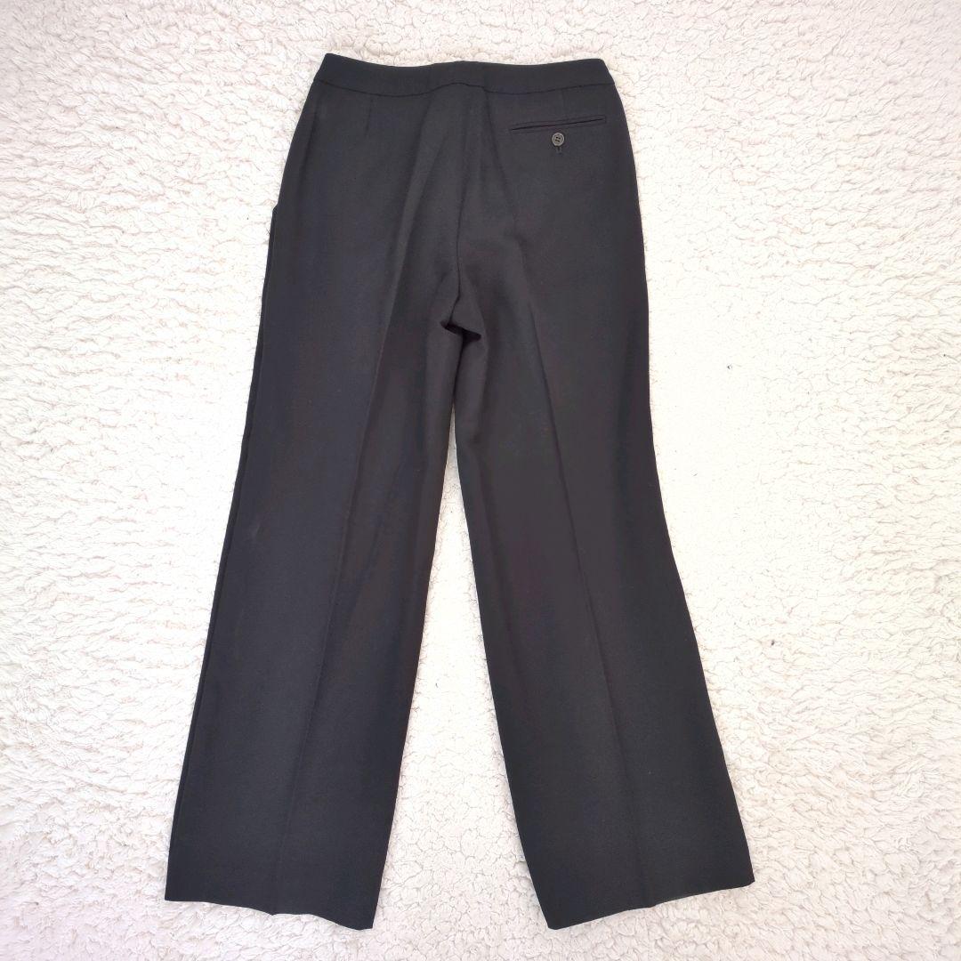 美品 ポールスミス セットアップ パンツ ブラック 裏地グリーン 40