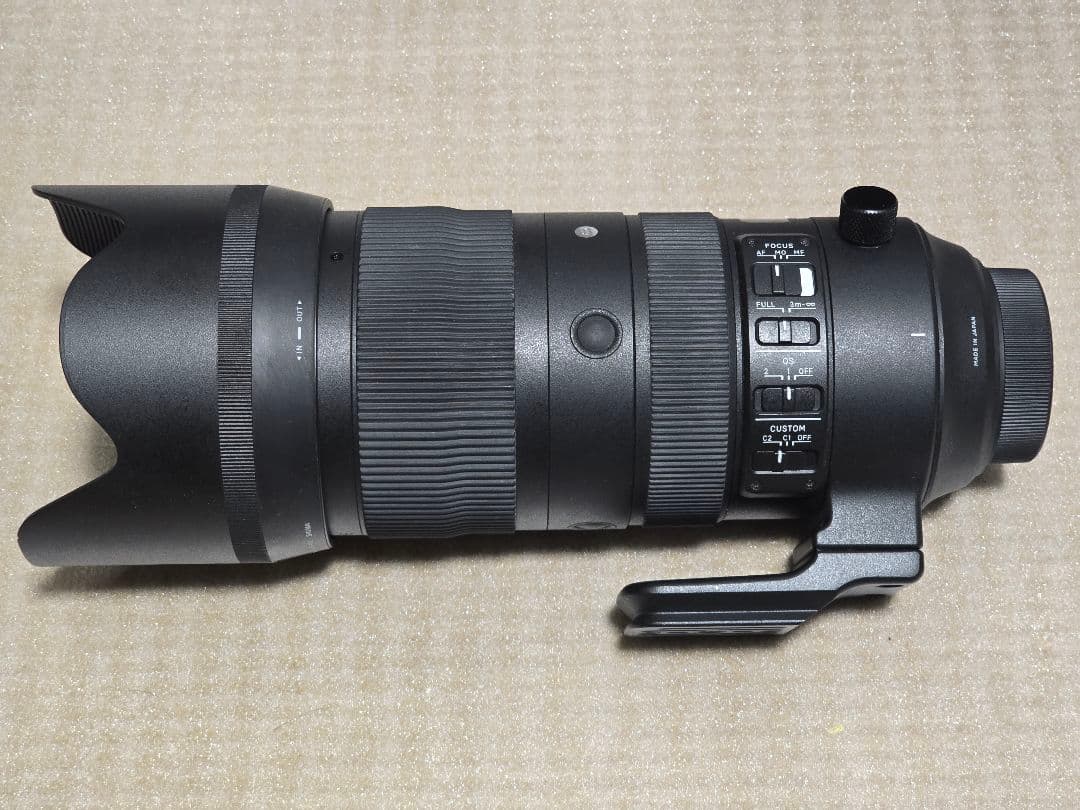 SIGMA70-200mm F2.8 DG OS HSM sportsFマウント