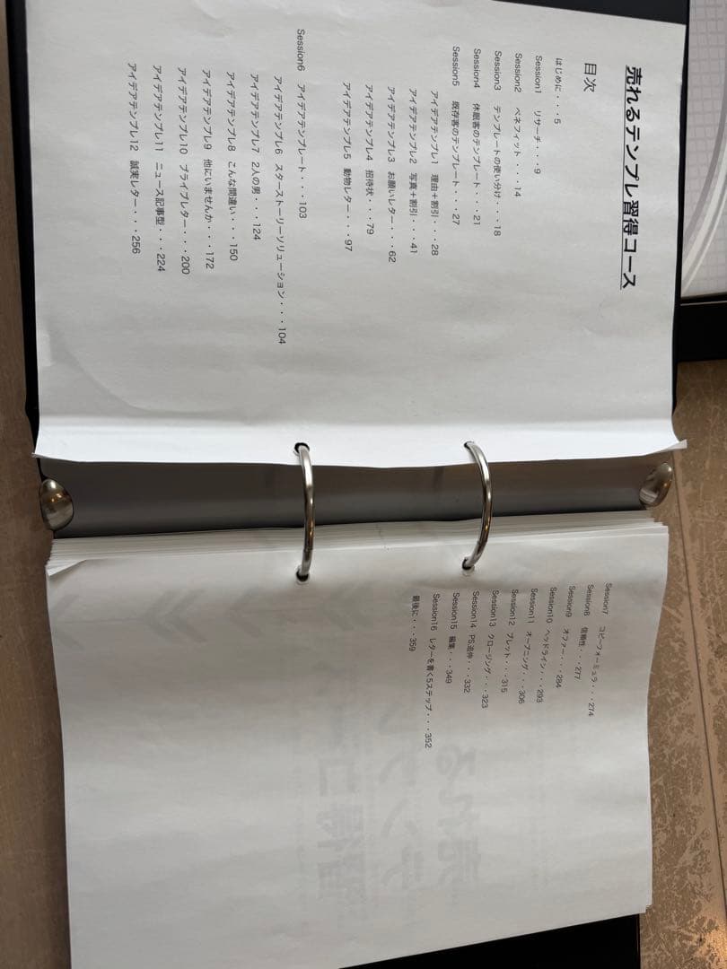 セールスライター認定コース＋テンプレート習得コース　高額2講座のテキストセット