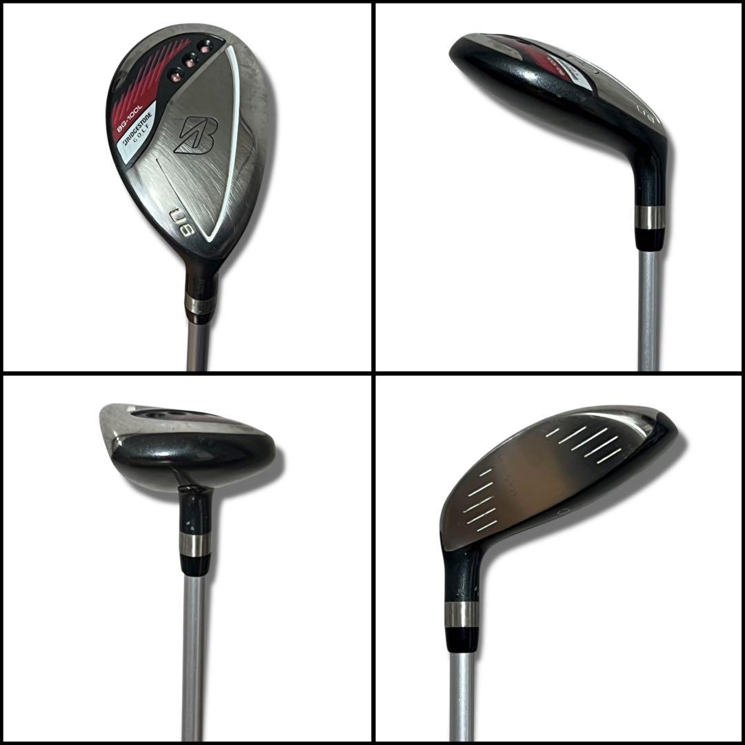 豪華 美品 初心者 ブリジストン レディースクラブ8本セット BG-100L