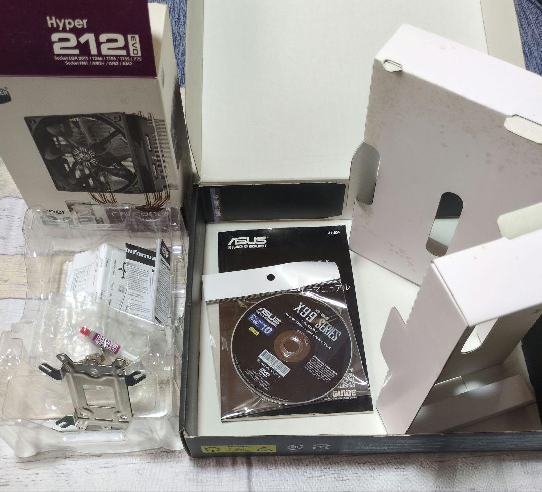 【まとめ売り】X99-E /Core i7-6950X/ CPUクーラー