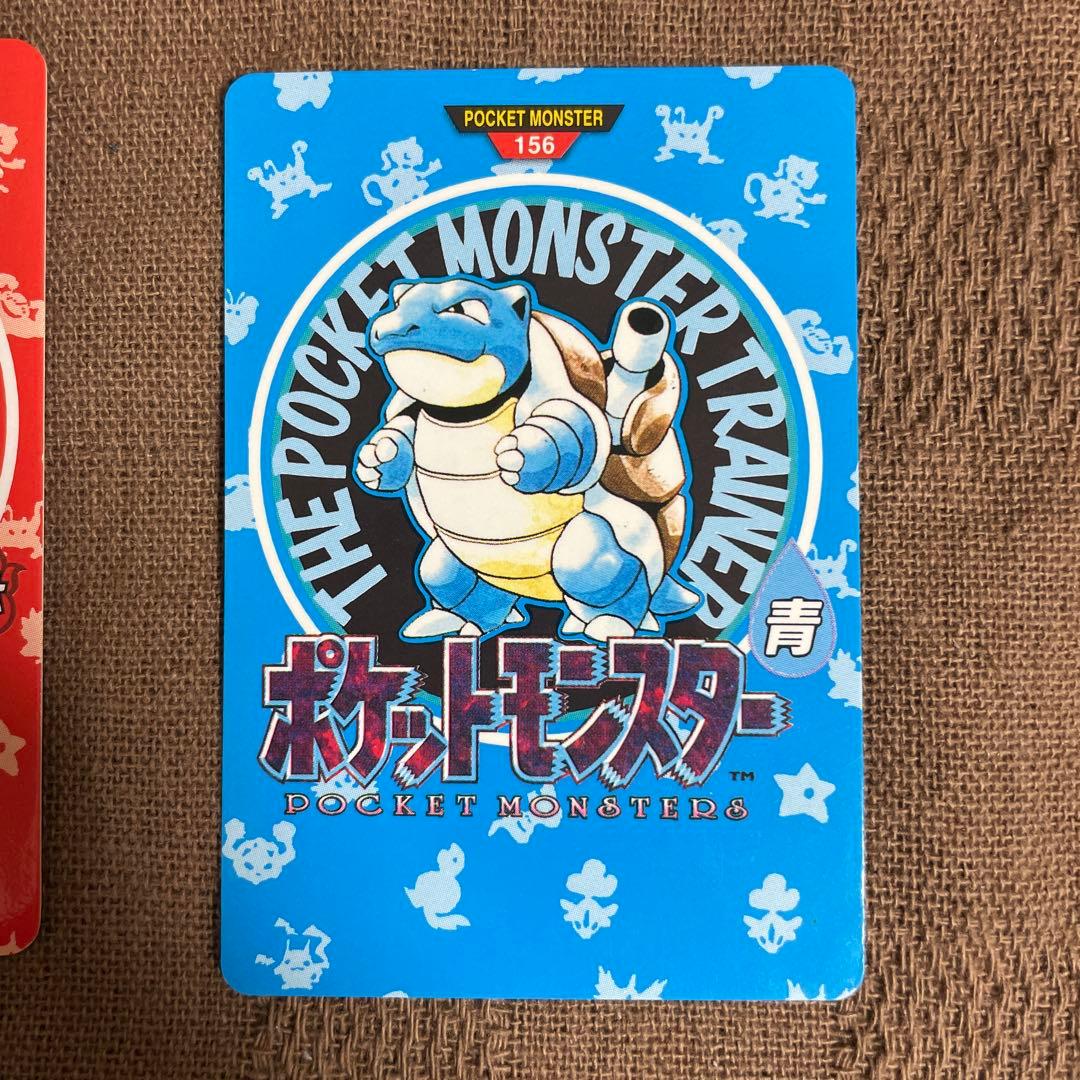 に*き様 ポケモン カードダス　タウンマップ&チェックリスト　赤 緑 青 No.