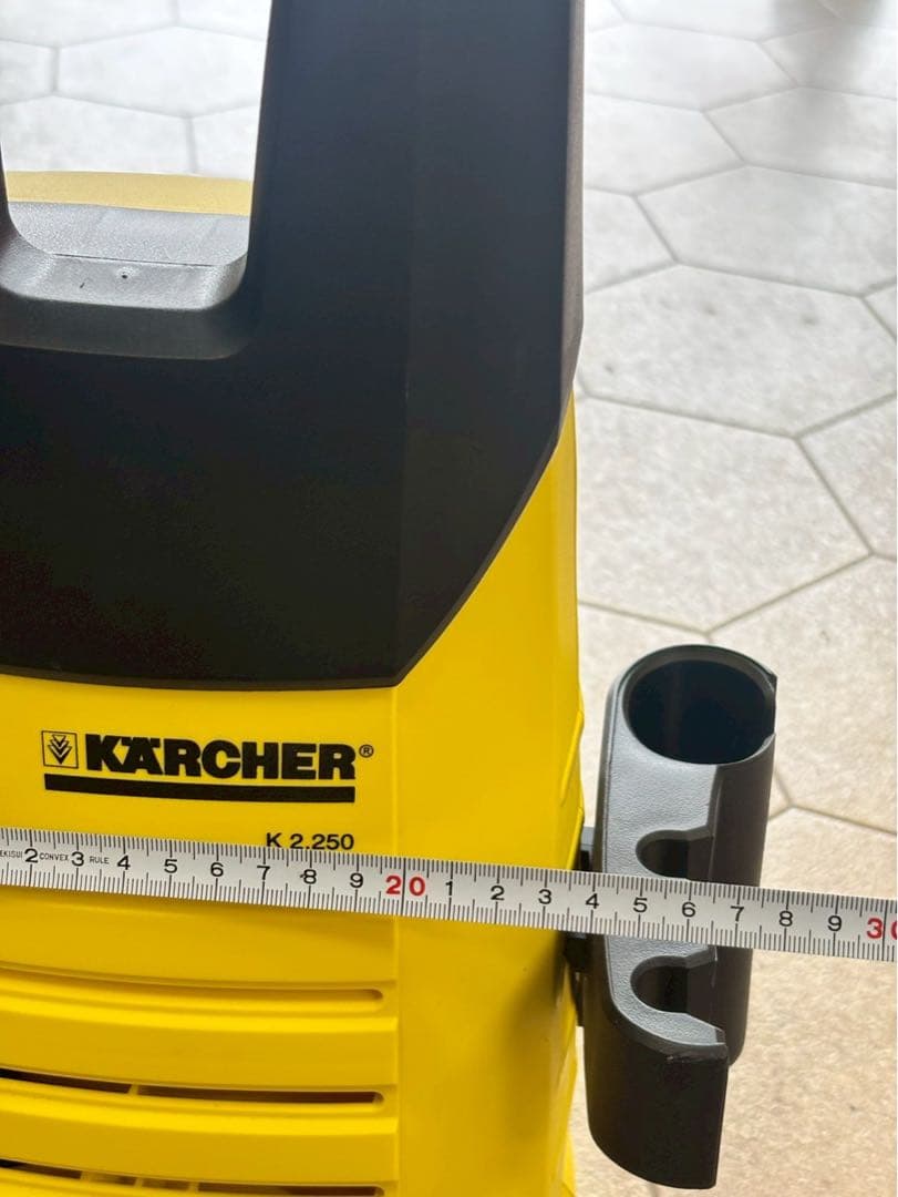 極美品 KARCHER 高圧洗浄機本体 K2.250 オプションホース付き