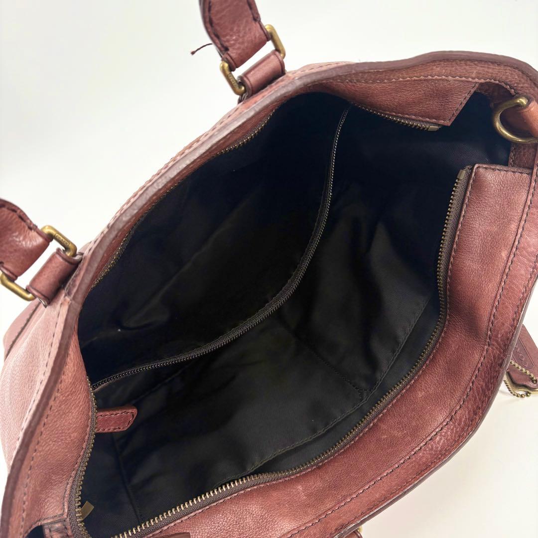 COACH コーチ トートバッグ レザー 本革 A4 ブリーカー 797