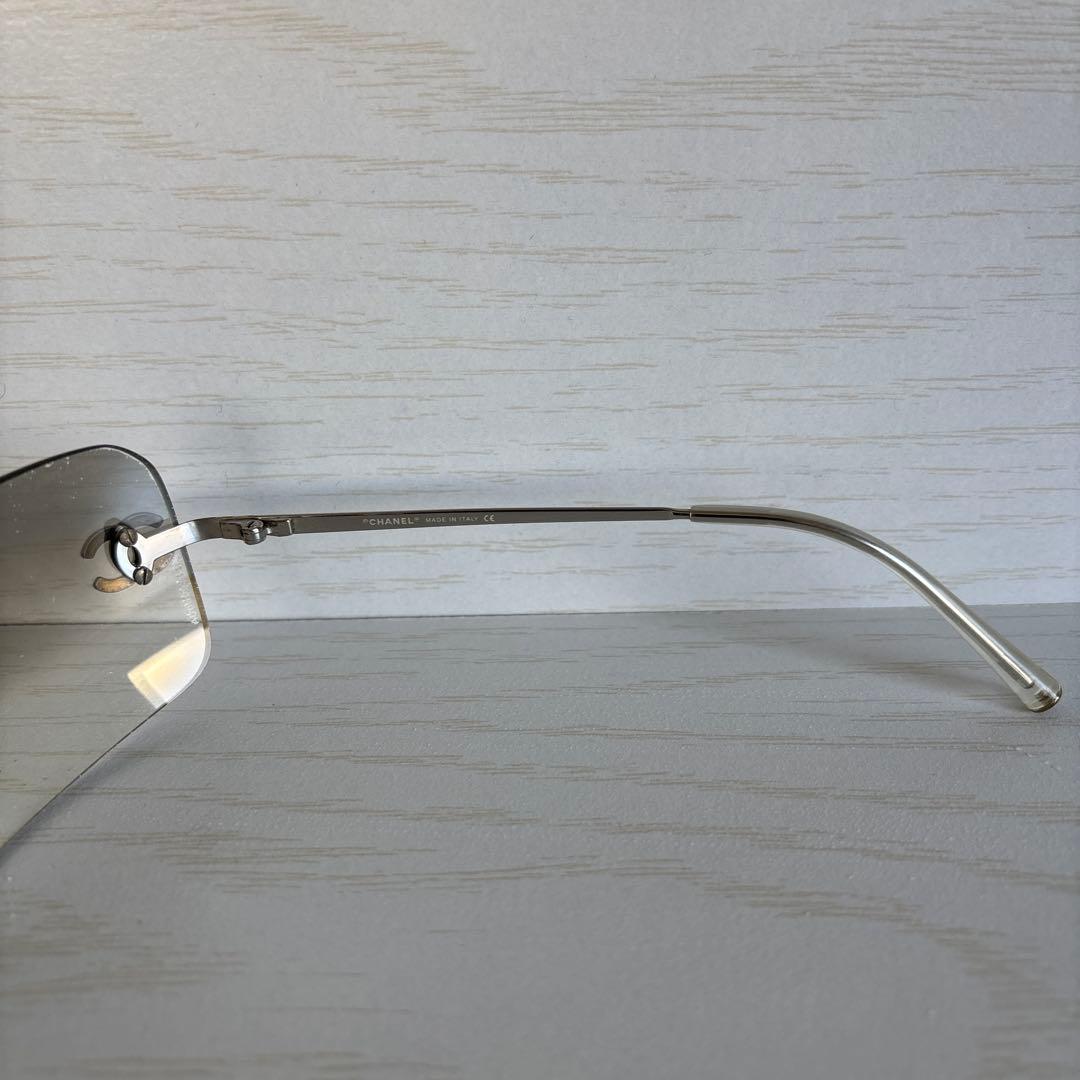 CHANEL サングラス　リムレス　4017-D ココマーク