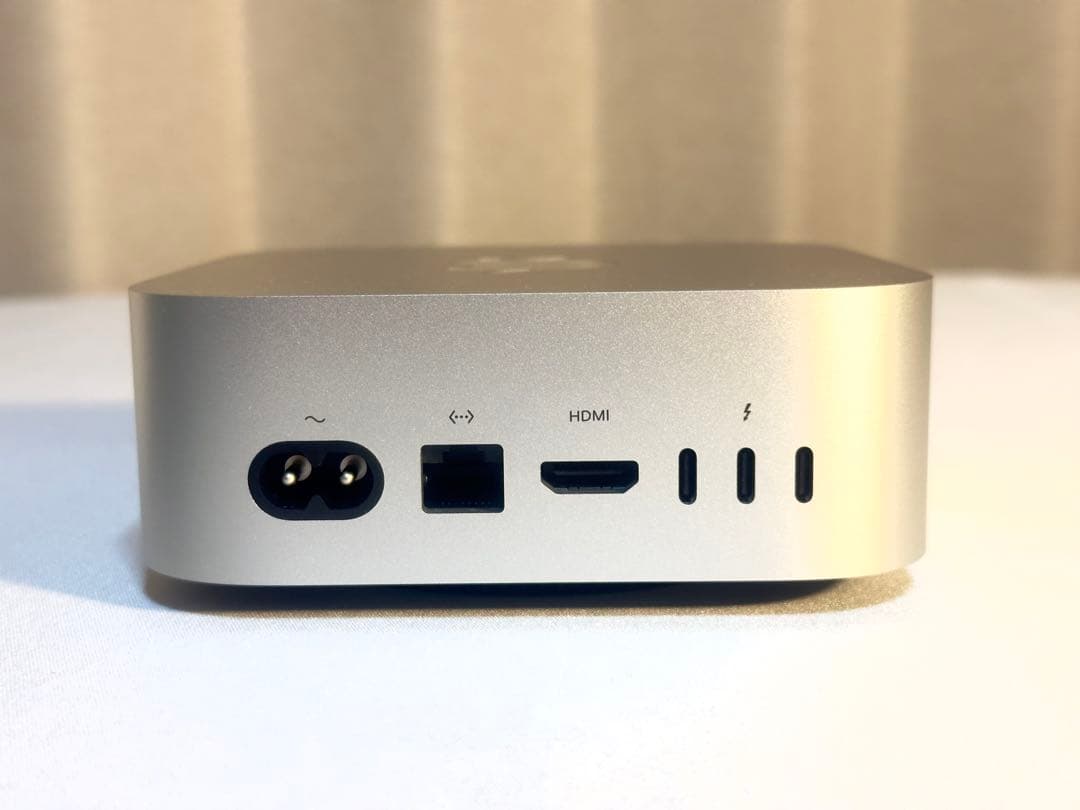 【最新】M4 Mac mini 16GB/256GB おまけ付き！