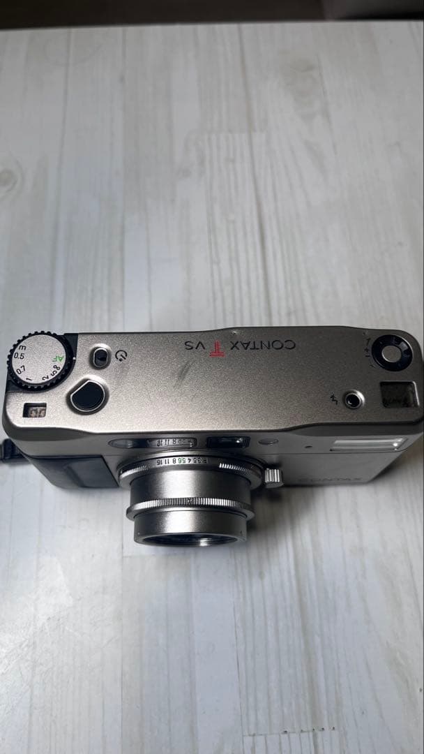 【フィルム付けないで確認した】CONTAX Tvs コンパクトカメラ