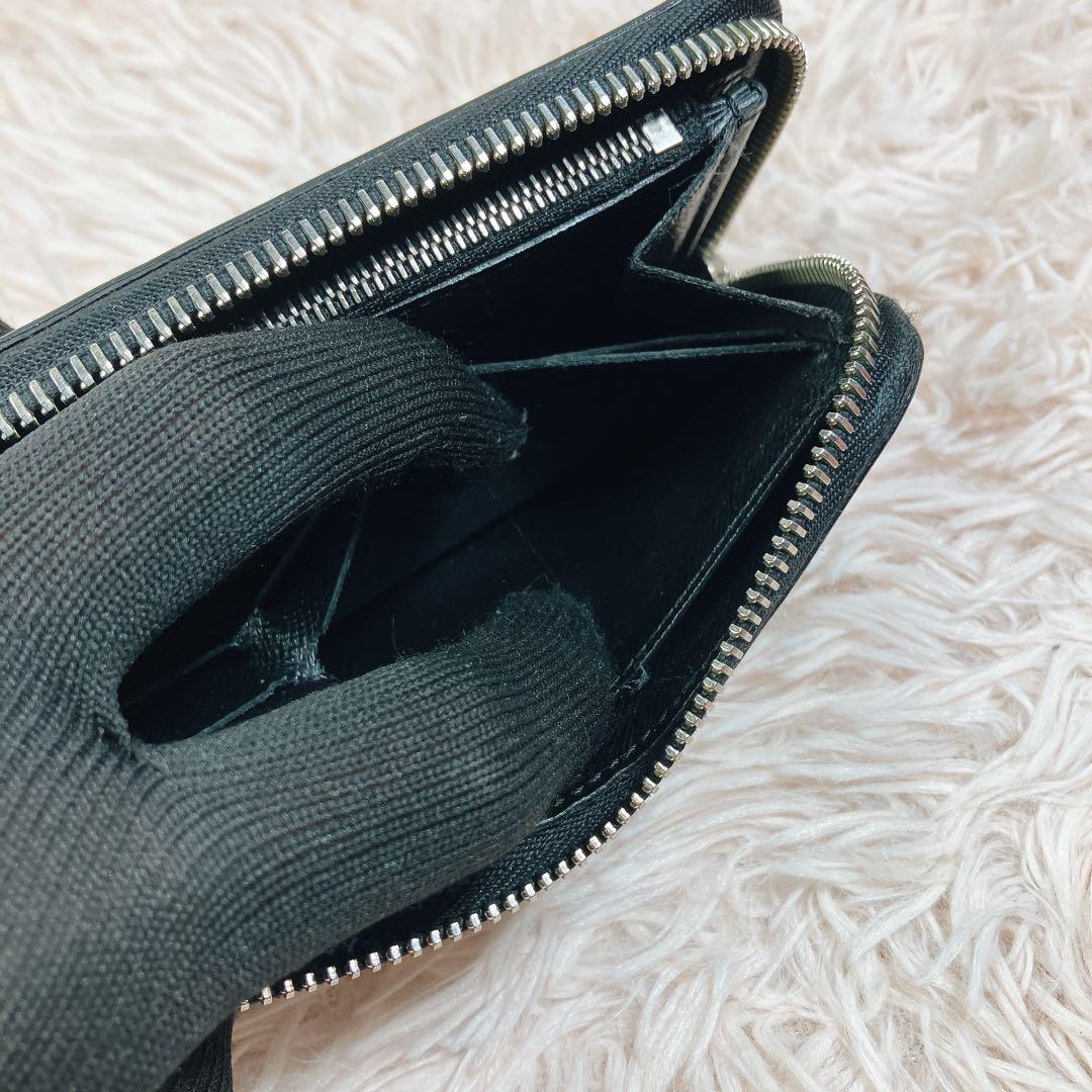 美品 ルイヴィトン エピ ポルトフォイユ クレマンス ブラック メンズ 即日発送